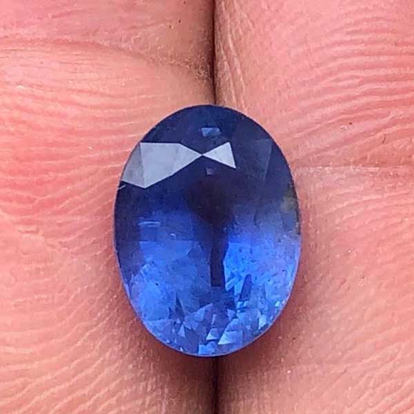 6 carat Burmese Cornflower Blue Sapphire
